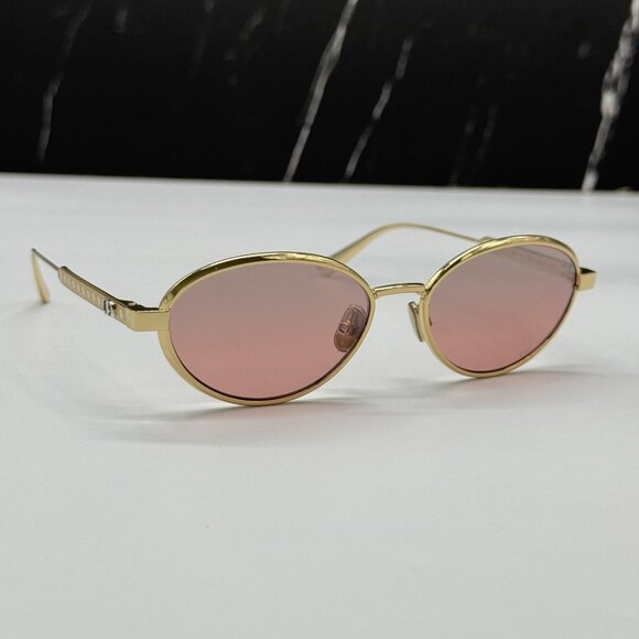 NEW DIOR DIORCANNAGE R1U B0R6 WOMEN GOLD SUNGLASSES - Picture 4 of 9